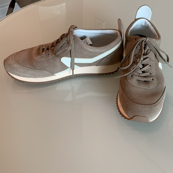 Rag and Bone retro beige suede sneakers size 41. - Picture 6 of 8